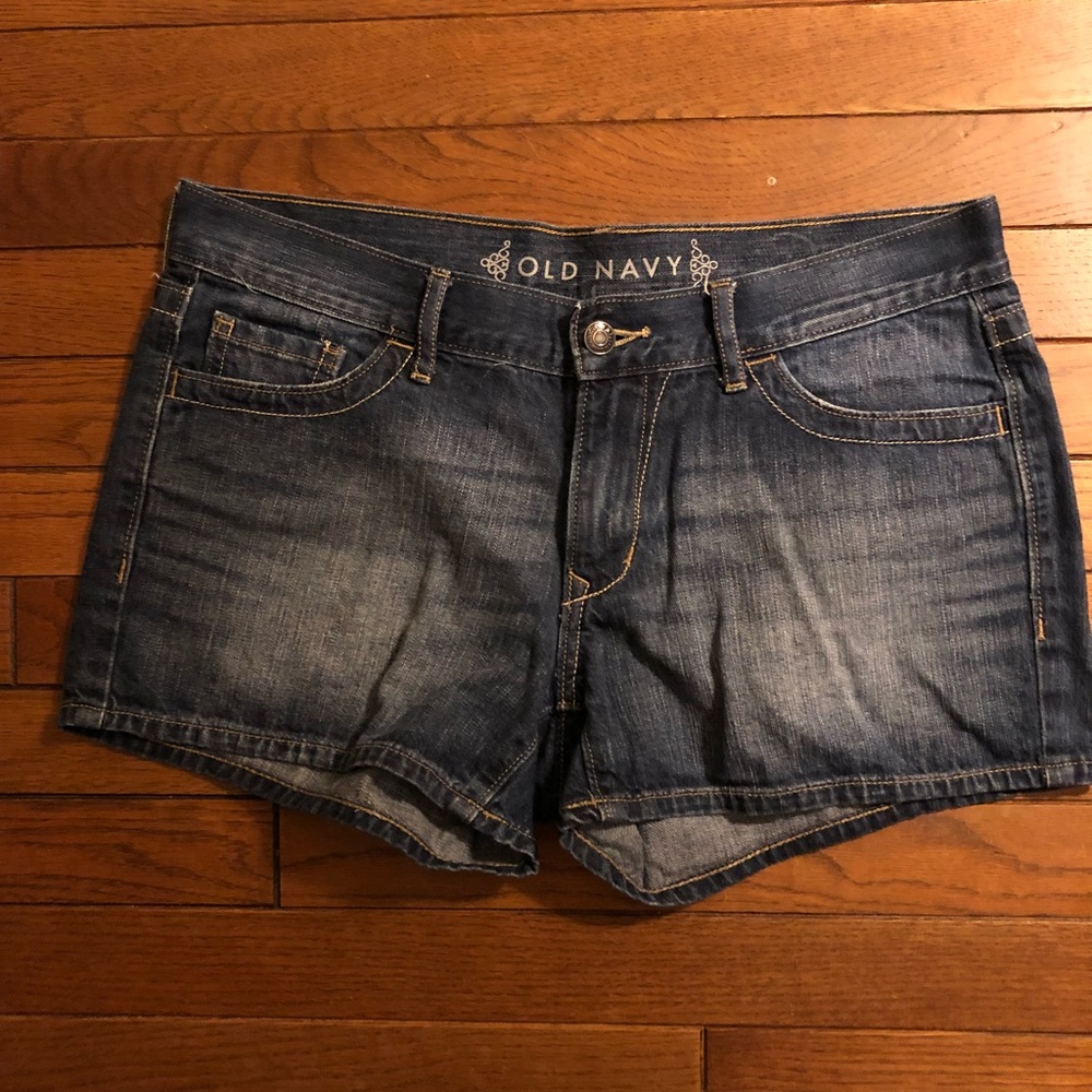 Jean shorts. Size 8.